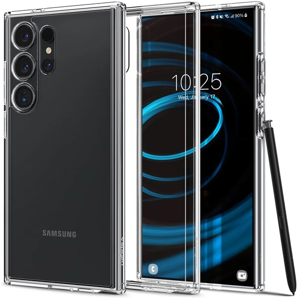 Spigen Ultra Hybrid, crystal clear kryt Samsung Galaxy S24 Ultra - Puzdra - Hlavný obrázok