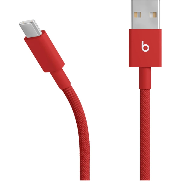Apple Beats USB-A/USB-C napájací kábel 15W 1,5m jasne červený - Káble a redukcie - Obrázok BBRF000N01