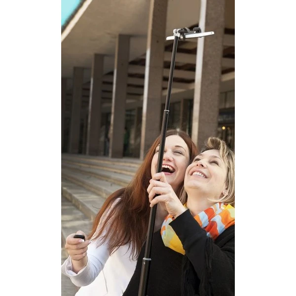 GoGEN BT 4B Selfie tyč čierna - Držiaky - Obrázok BC5R100501