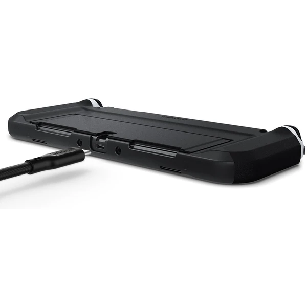 Spigen Thin Fit ochranný kryt pre Nintendo Switch OLED čierny - Puzdra - Obrázok BCK4G00101