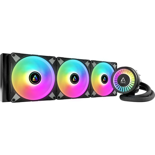 ARCTIC Liquid Freezer III - 420 A-RGB čierny - Chladiče - Hlavný obrázok