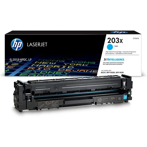 HP CF541X č. 203X Azúrová originálna - Tonery - Obrázok BCXUF00101