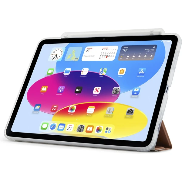 Puzdro na ceruzku Pipetto Origami No3 iPad 11" (2025)/10.9" (2022) ružovo zlaté - Puzdra - Obrázok BD0K100501