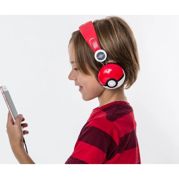 OTL detské náhlavné slúchadlá s motívom Pokémon Pokeball - Slúchadlá - Obrázok BD0Z600301