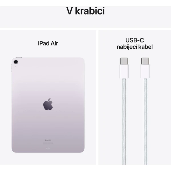 Apple iPad Air 13" 128GB Wi-Fi fialový (2024) - Tablety - Obrázok BD84000J01