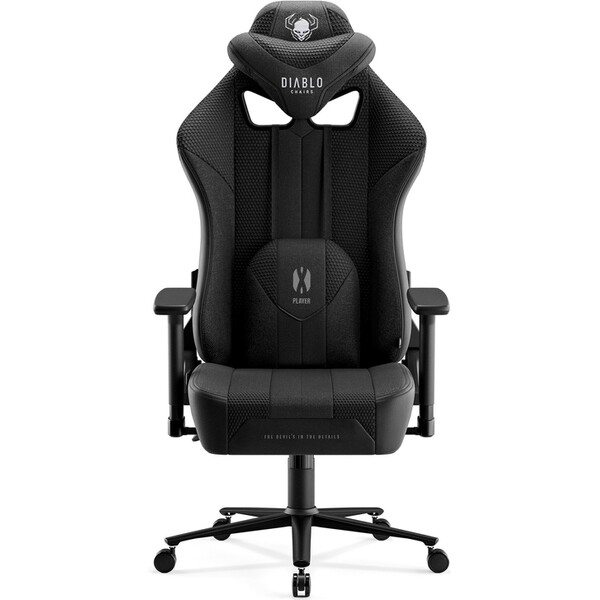 Diablo X-Player 2.0 King Size látková herná stolička čierna