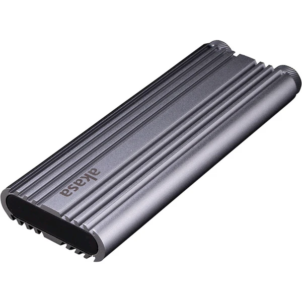 Akasa M.2 PCIe NVMe SSD na USB 3.2 Gen 2 Alu kryt - Externé boxy - Obrázok BE4J000K01