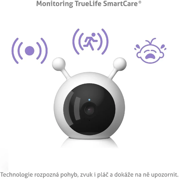 TrueLife NannyCam R7 Dual Smart detská pestúnka - Kamery - Obrázok BEE0000N01