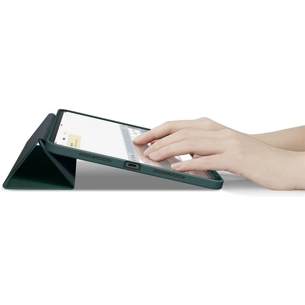 Spigen Urban Fit púzdro iPad Pro 11" (2025) polnočne zelené - Puzdra - Obrázok BEE5000O01