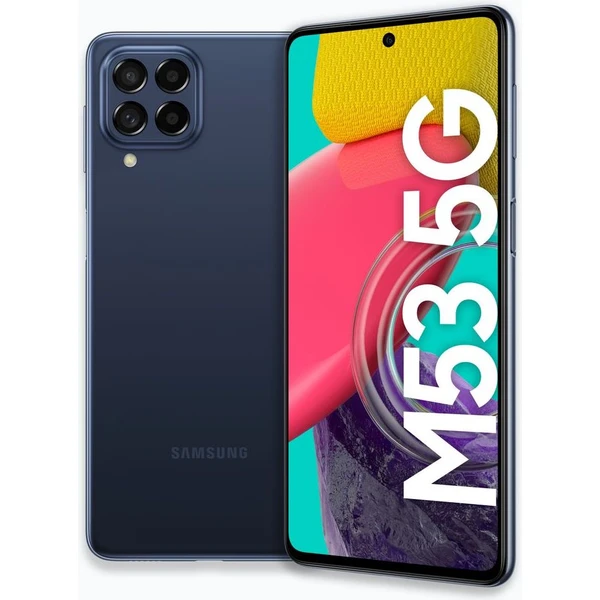 Samsung Galaxy M53 5G 8GB+128GB modrý - Mobilné telefóny - Hlavný obrázok
