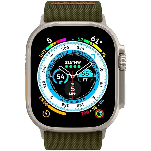 Spigen Lite Fit Ultra remienok Apple Watch 49/46/45/44/42mm zelený - Remienky - Obrázok BEN2000P01