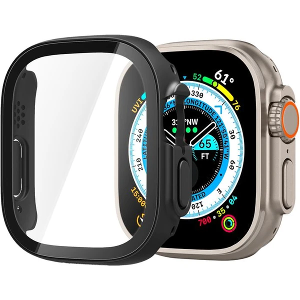 Spigen Thin Fit 360 kryt Apple Watch Ultra 3/2/1 (49mm) čierny - Puzdra - Obrázok BEO0000701