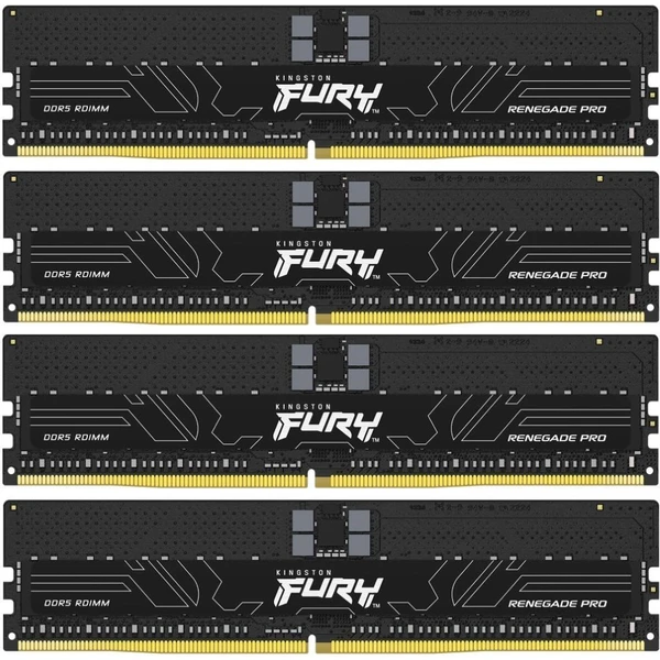 Kingston FURY Renegade Pro DDR5 128GB 6000MT/s CL32 DIMM (4x32GB) XMP - Operačné pamäte - Hlavný obrázok