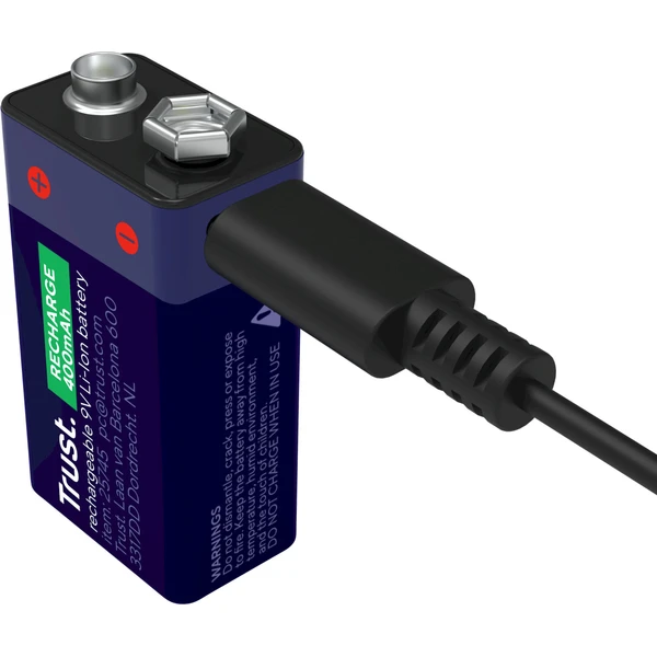 Trust USB-C dobíjacia batéria 9V - Batérie - Obrázok BFAL000K01