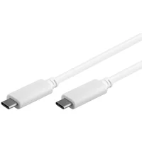 PremiumCord USB-C/USB-C napájací kábel 10W 1m biely - Káble a redukcie