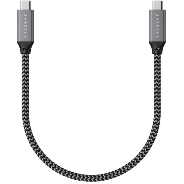Satechi USB4 kábel 25cm sivý