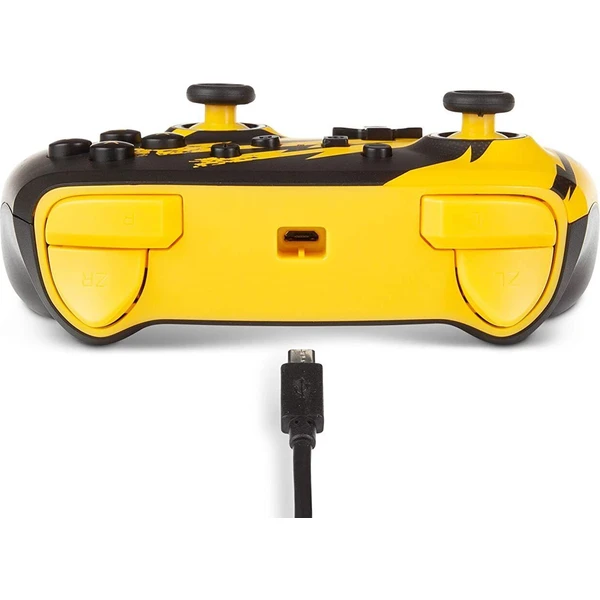 PowerA Enhanced Wired Controller pre Nintendo Switch - Pokémon: Pikachu Lightning - Herné ovládače - Obrázok BFMM100501