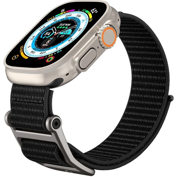 Spigen DuraPro Flex remienok Apple Watch 49/45/44/42mm čierny - Remienky - Hlavný obrázok