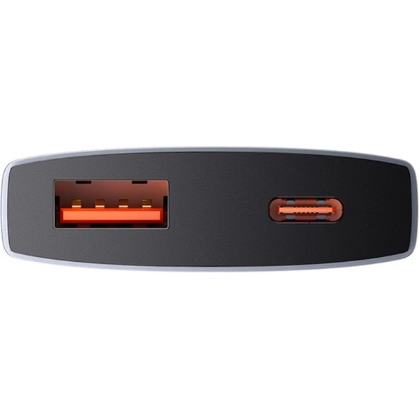 Nabíjačka do siete Baseus GaN5 Pro Ultra Slim USB-C/USB-A 65 W sivá - Nabíjačky - Obrázok BGGE000L01