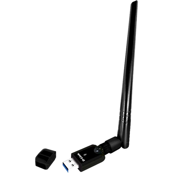 D-Link AC1200 Wi-Fi USB adaptér čierny - Sieťové karty - Obrázok BGJK000K01