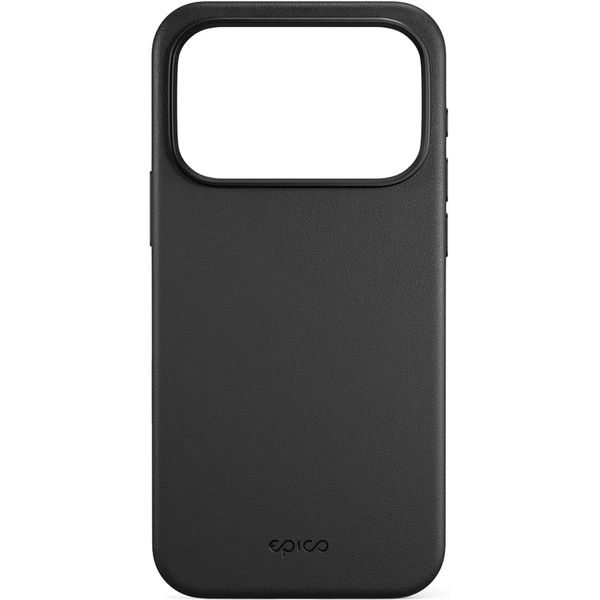 Epico Leather Pro Mag+ kryt pre iPhone 17 Pro Max Qi2 & Magsafe kompatibilný čierny - Puzdra - Obrázok BGSF000K01