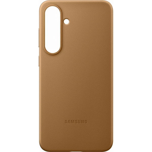 Samsung Kindsuit Case kryt z vegánskej kože Galaxy S25+ zlatý - Puzdra - Obrázok BHCC000J01