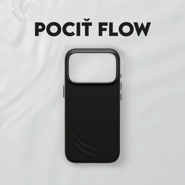 PanzerGlass® CARE Flow kryt s MagSafe Apple iPhone 17 Pro čierny - Puzdra - Obrázok BHDH000K01