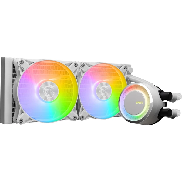 MSI MAG CORELIQUID E240 biely - Chladiče - Hlavný obrázok