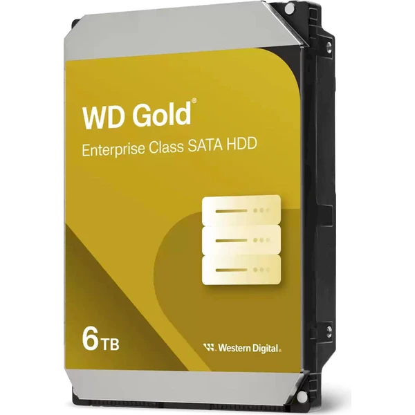 WD Gold (WD6004FRYZ) HDD 3,5" 6TB - Pevné disky - Hlavný obrázok