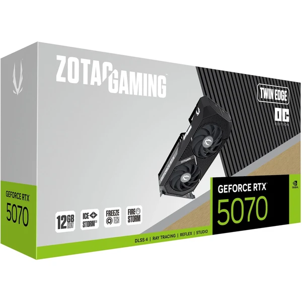 ZOTAC NVIDIA GeForce RTX 5070 Twin Edge OC - Grafické karty - Obrázok BHLI000K01
