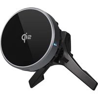 Spello ForceDrive Qi2 Cooling magnetická bezdrôtová nabíjačka do auta čierna - Nabíjačky