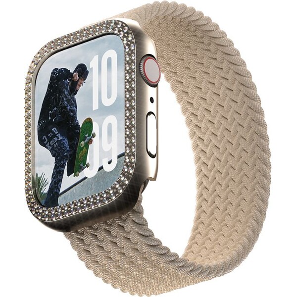 PanzerGlass® SAFE Apple Watch 10/11 (42mm) bumper trblietavo zlatý rámček