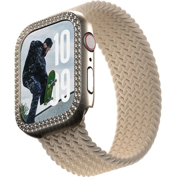 PanzerGlass® SAFE Apple Watch 10/11 (42mm) bumper trblietavo zlatý rámček - Puzdra - Hlavný obrázok