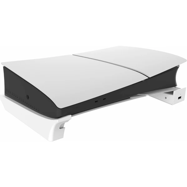 iPega P5S008 Horizontálny Stojan s USB HUB pre PS5 Slim/PS5 Pro biely - Stojany - Obrázok BIU0000K01