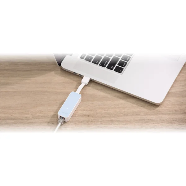 TP-LINK UE200 adaptér USB 2.0 na Ethernet, modro-biely - Sieťové karty - Obrázok BJGFF00101