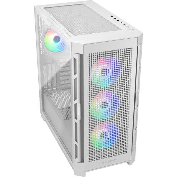 COUGAR DUOFACE Pro RGB biela - Počítačové skrine - Obrázok BKU7000N01