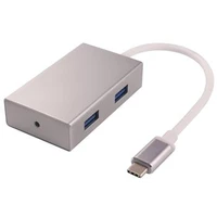 PremiumCord USB-C húb 4x USB3. - USB huby
