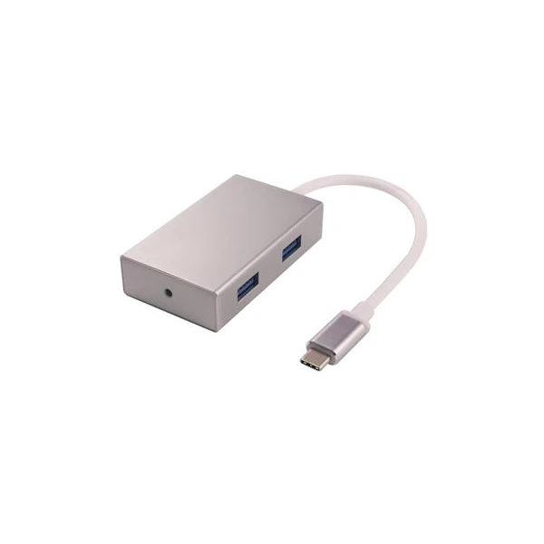 PremiumCord USB-C húb 4x USB3. - USB huby - Hlavný obrázok