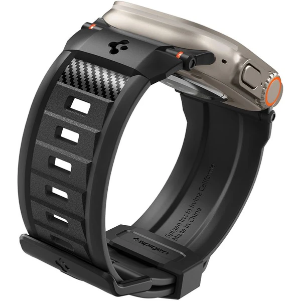 Spigen Rugged Ultra Band remienok Apple Watch 49/46/45/44/42mm matne čierny - Remienky - Obrázok BLA1000P01
