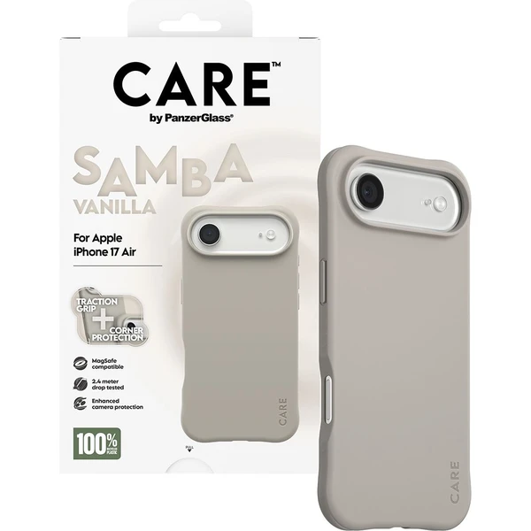 PanzerGlass® CARE Samba kryt s MagSafe Apple iPhone Air Vanilla - Puzdra - Obrázok BLDH000K01