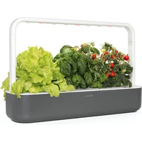 Click and Grow Smart Garden 9 šikovný kvetináč + 9ks kapsúl so semienkami sivý - Kvetináče