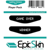 Epic Skin PS4 Lightbar Player Pack personalizované samolepky pre DualSchock - Polepy a nálepky