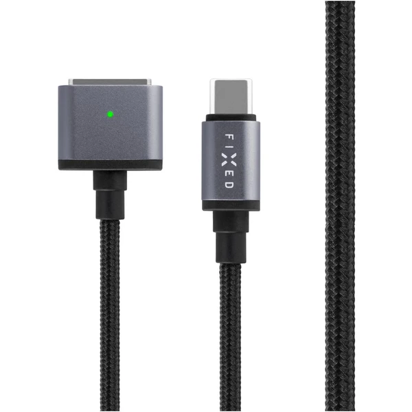 Opravený napájací kábel USB-C/MagSafe 3 140W 2m sivý - Káble a redukcie - Obrázok BLI1000O01