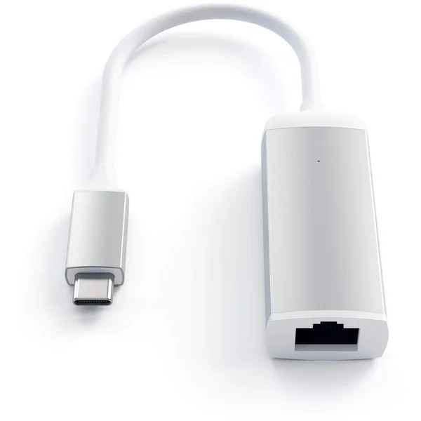 Satechi USB-C/RJ45 redukcia strieborná - Káble a redukcie - Obrázok BLIE100401