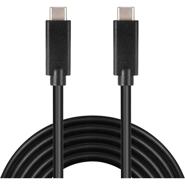 PremiumCord USB-C/USB-C napájací kábel 60W 3m čierny - Káble a redukcie - Hlavný obrázok