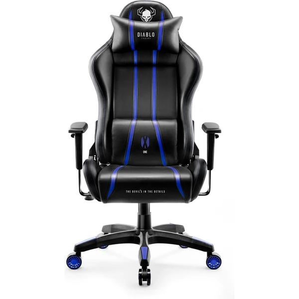 Diablo X-One 2.0 Normal Size herná stolička čierno-modrá - Stoličky - Hlavný obrázok