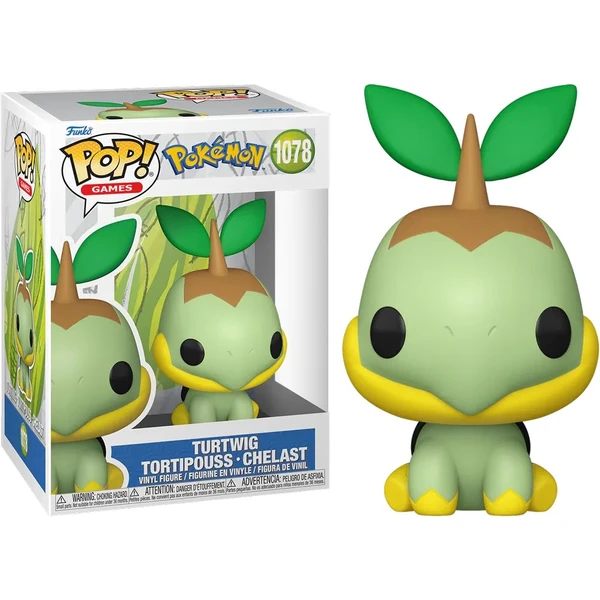 Funko POP! #1078 Games: Pokémon - Turtwig - Funko POP! - Hlavný obrázok