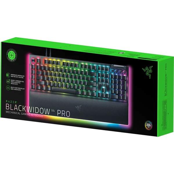 Razer BlackWidow V4 Pro Yellow klávesnica (US) - Klávesnice - Obrázok BN7M300401