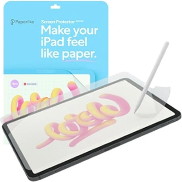 Paperlike Screen Protector 2.1 fólia na písanie a kreslenie iPad 10.2" (2019-2021) (2 ks) - Ochranné fólie a sklo - Obrázok BN93000K01