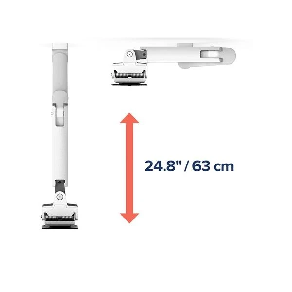 Ergotron HX Wall Nástenné rameno pre 1 monitor 42' biele - Držiaky pre obrazovky - Obrázok BNMB100501